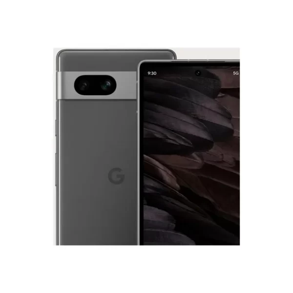 Google Pixel 7a - 5G smartphone - dual-SIM - RAM 8 GB / Internal Memory 128 GB - OLED display - 6.1" - 2400 x 1080 pixels (90 Hz) - 2x rear cameras 64 MP, 13 MP - front camera 13 MP - charcoal