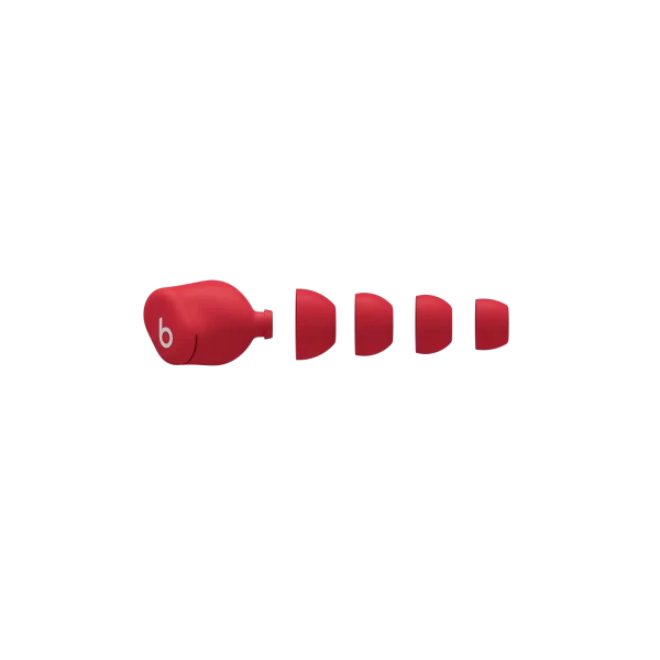 Beats Solo Buds - True Wireless Earbuds - Transparent Red