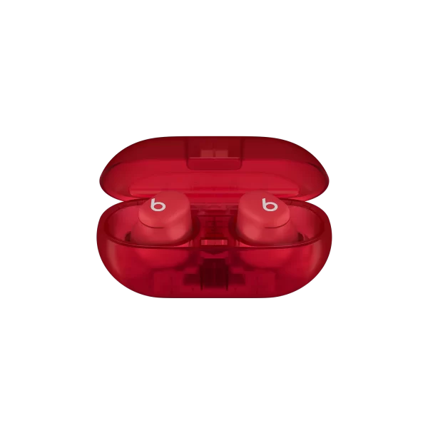 Beats Solo Buds - True Wireless Earbuds - Transparent Red