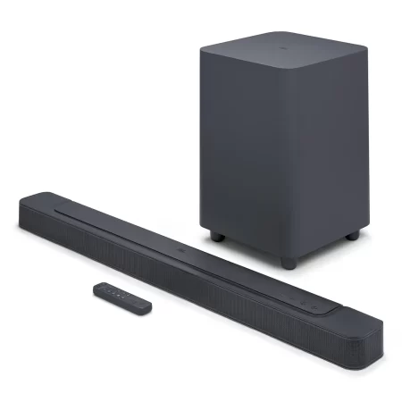 JBL Bar 500 5.1 Channel Soundbar and 10" Wireless Subwoofer with Multibeam Technology