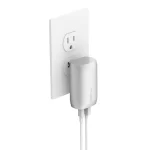 Belkin 37-Watt USB-C Wall Charger - Power Delivery 25W USB-C Port + 12W USB-A Port for PPS Charging Apple iPhone 15, 15 Plus, 15 Pro, 15 Pro Max, iPhone 14 Pro, 14 Pro Max, Samsung Galaxy S23, & More