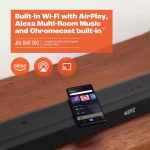 JBL Bar 500 5.1 Channel Soundbar and 10" Wireless Subwoofer with Multibeam Technology