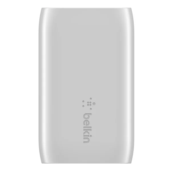 Belkin 37-Watt USB-C Wall Charger - Power Delivery 25W USB-C Port + 12W USB-A Port for PPS Charging Apple iPhone 15, 15 Plus, 15 Pro, 15 Pro Max, iPhone 14 Pro, 14 Pro Max, Samsung Galaxy S23, & More