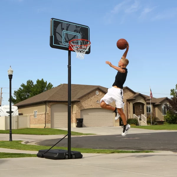 Lifetime Adjustable Portable Basketball Hoop, 44 inch HDPE Plastic Impact® (90759)