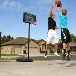 Lifetime Adjustable Portable Basketball Hoop, 44 inch HDPE Plastic Impact® (90759)