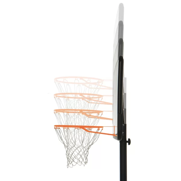 Lifetime Adjustable Portable Basketball Hoop, 44 inch HDPE Plastic Impact® (90759)